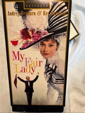 My Fair Lady VHS Box - Audrey Hepburn & SEALED - the making of My Fair Lady